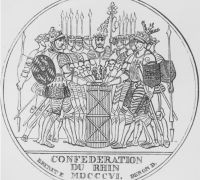 Rheinbund Unterzeichnung © Bayerische Staatsbibliothek