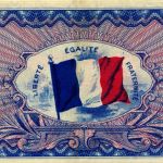 Geldschein mit der Trikolore © Giesecke+Devrient Stiftung