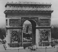 Arc de Triomphe © Bayerische Staatsbibliothek