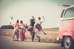 Symbolbild Hippies