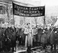 Demonstration 1917 © Bayerische Staatsbibliothek