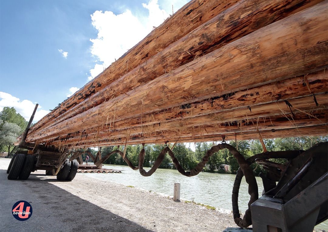 Anlieferung Holz