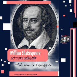 Grafik von William Shakespeare